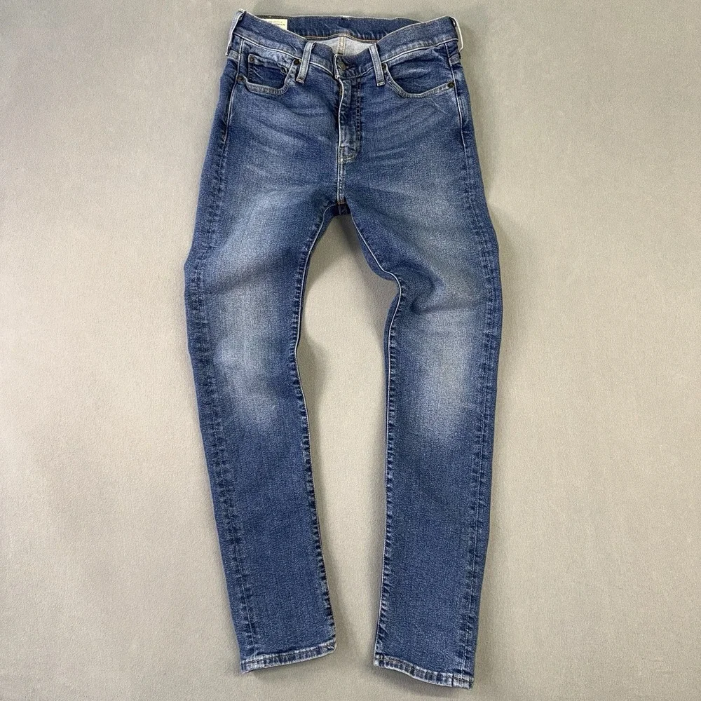 Men's Levi's Premium Lot 510 Big E Skinny Fit Denim Jeans Blue Size 29x32